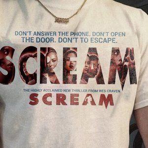 Scream Movie T-shirt, Scream Movie Vintage Shirt,vintage Tshirt T-shirt
